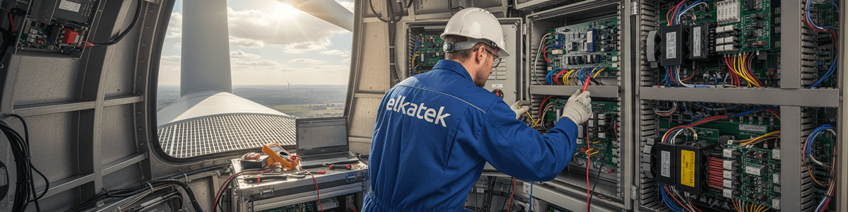 Rüzgar Türbinleri İçin Elektronik Kart ve İnvertör Tamiri